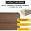 Meuble-lavabo mural en bois