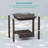 Patio Outdoor Adirondack Plastic/Resin Side Table Weather Resistant End Table-70169071