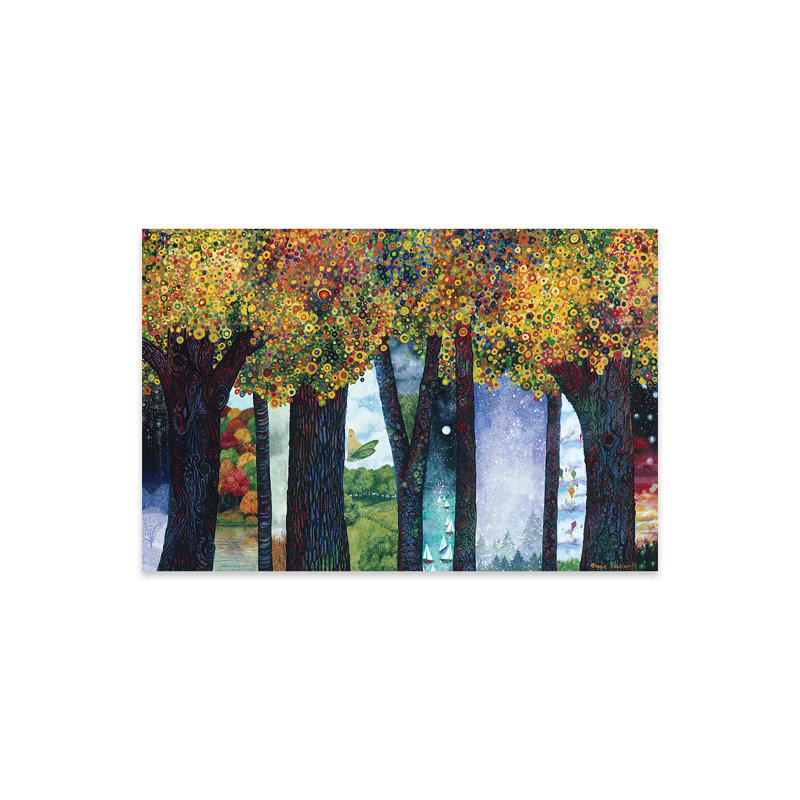 "Inb entre places II" par Maggie Vandewalle - impression sans cadre, H 16 po x l 24 po x P 0,25 po