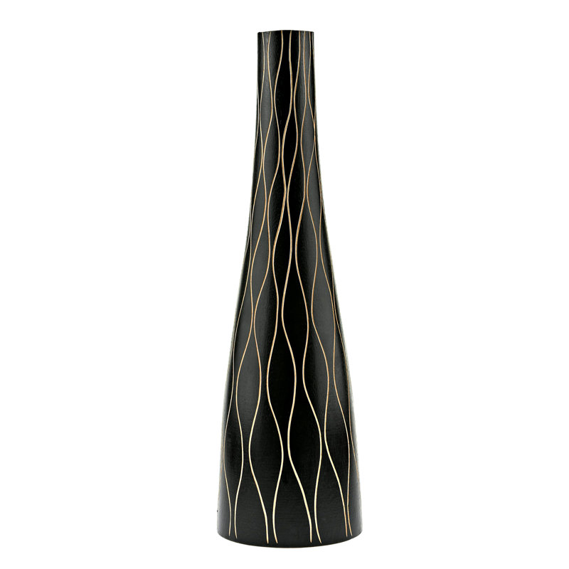 Aedric Handmade Wood Table Vase