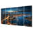 Chicago Beautiful Cityscape I Cities & Countries Wall Decor on Metal