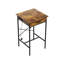 60cm W Steel Bedside Table-1312130064
