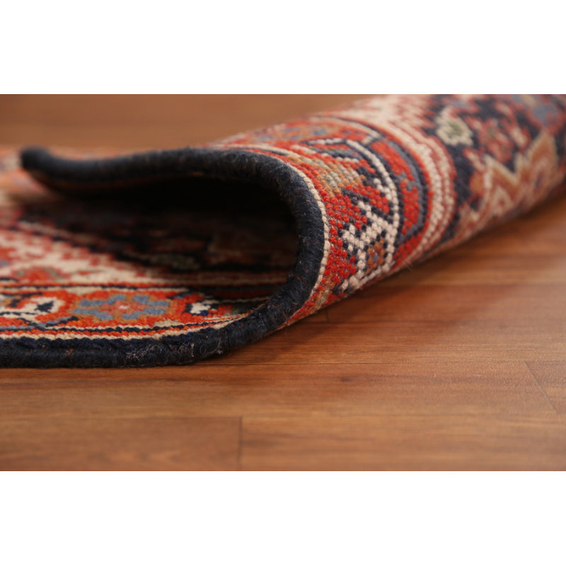 Tapis traditionnel indien bleu marine 2x3