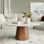 Table basse ronde en pierre et table basse en bois-829362307-829362306-829362319