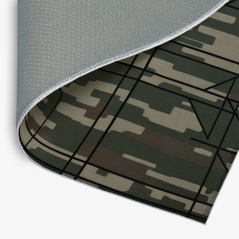 Tapis intérieur et extérieur Warden Line, Rectangulaire 8 pi x 10 pi