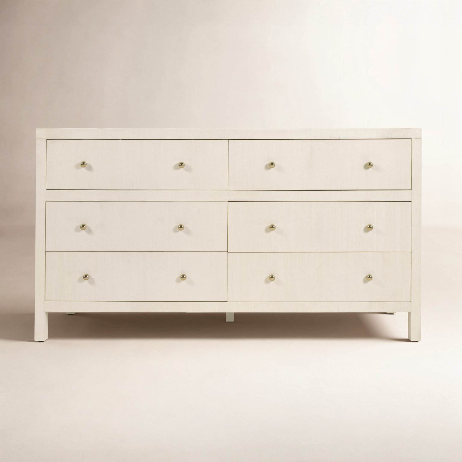 Celine 60" Acacia Double Dresser, Beige