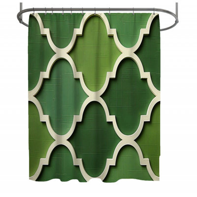 Doring Moroccan Shower Curtain