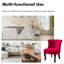 Chaise d'appoint rembourrée à oreilles Grenier-1650561240