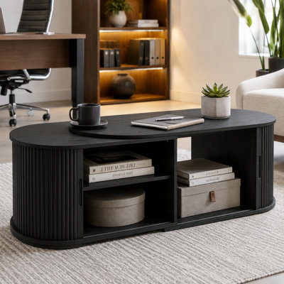 Table basse de 55 po avec fonction de rangement
