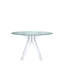 Sir Gio Round Glass Dining Table-27006681-27006685