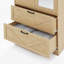 Elysia 2-Door Modern Wardrobe With Induction Light And Moisture-Resistant Particle Board