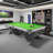 Custom standard Solid Wood 9'Pool Table