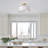 16" semi-flush mount ceiling light fixture
