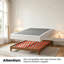 Sommier tapissier très grand 8 pouces, sommier en métal robuste, capacité de 3 500 lb, profil haut pour tous les types de matelas, assemblage facile, housse en tissu-1584985048