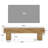 Rustic Farmhouse Media Side Table, Entertainment Center With Spacious Storage And Heavy-Duty Build For Modern Living., TV Stand
