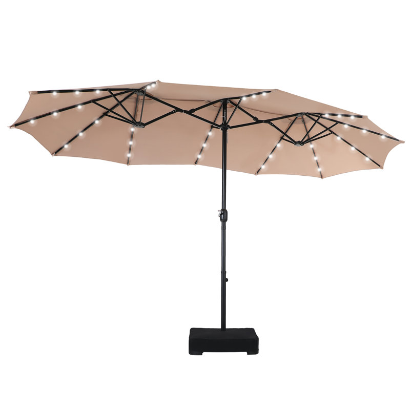 Yuliana 4m Market Parasol, Beige