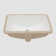 Go Peak Track 14'' Ceramic Rectangular Bathroom Sink with Overflow