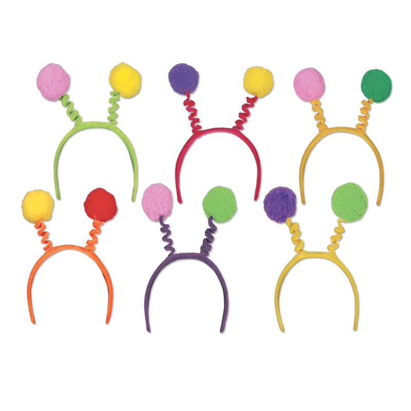 Pom-pom doux au toucher, Multicolore