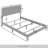 Velvet Upholstered Bed -1367987566-1367987552