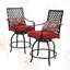 Tabouret de bar avec coussin Alyne