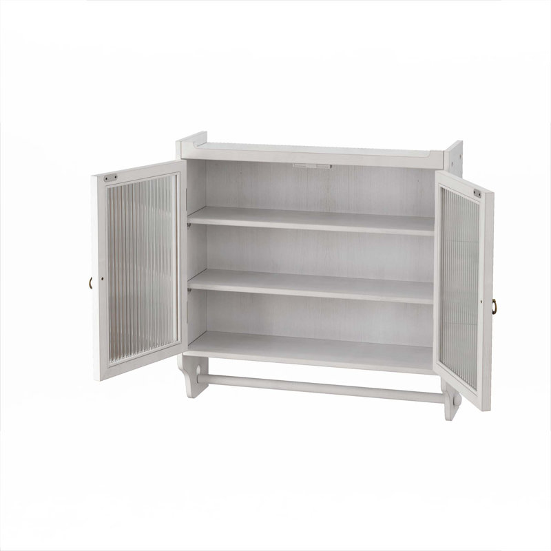 Armoire murale 24,8 po, Blanc