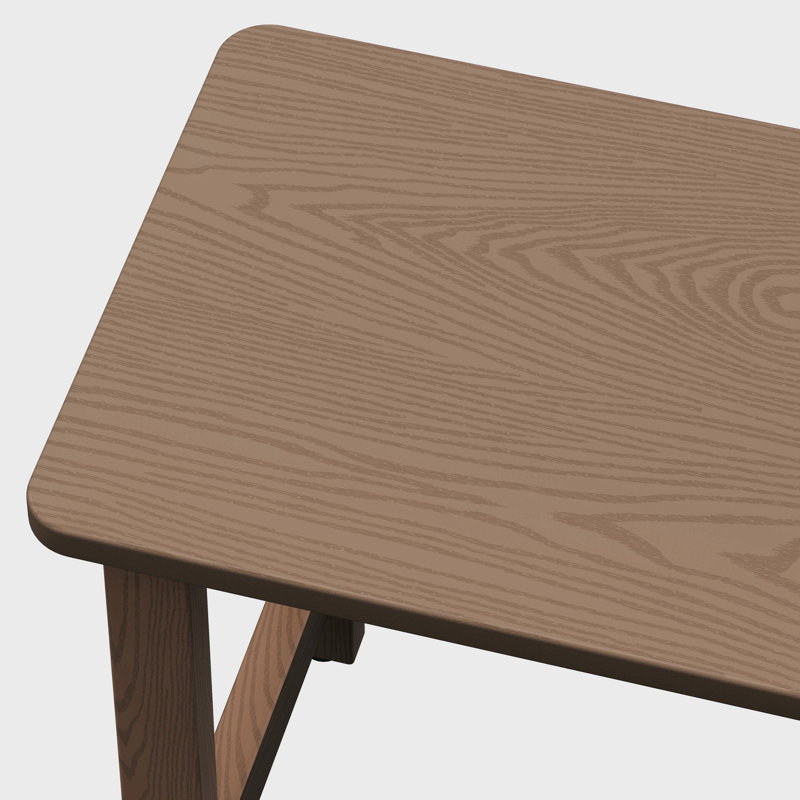 Table basse en poly Adirondack, Brun