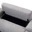 Canapé modulaire inclinable de 98,5 po Almyra