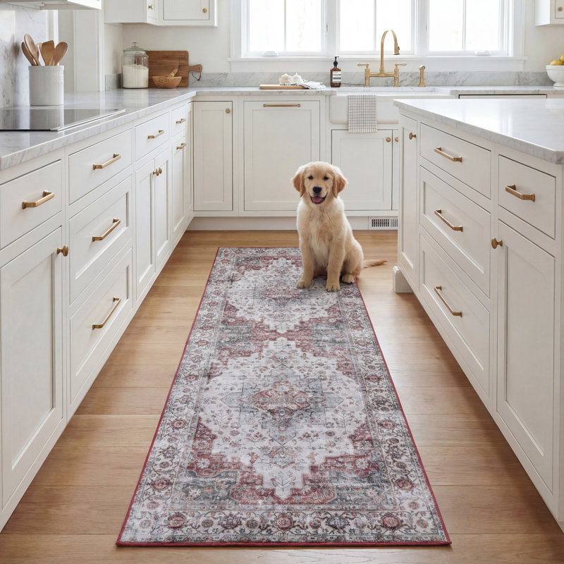 Tucson Performance Machine Washable Oriental Rug, Runner 2'6" x 8'
