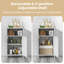 Armoire à linge autoportante Hallmundur-912248849