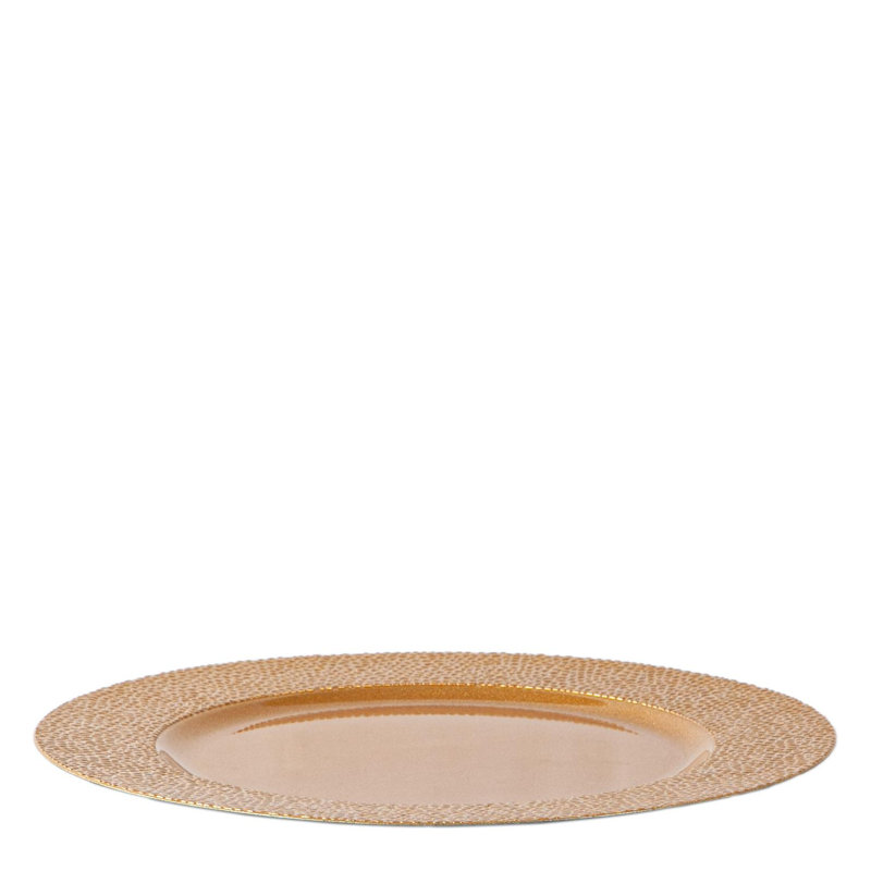 Melamine Solid Colour Round Dinner Plate