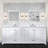 Double Bath Vanity with Cultured Marble Top-110821900
