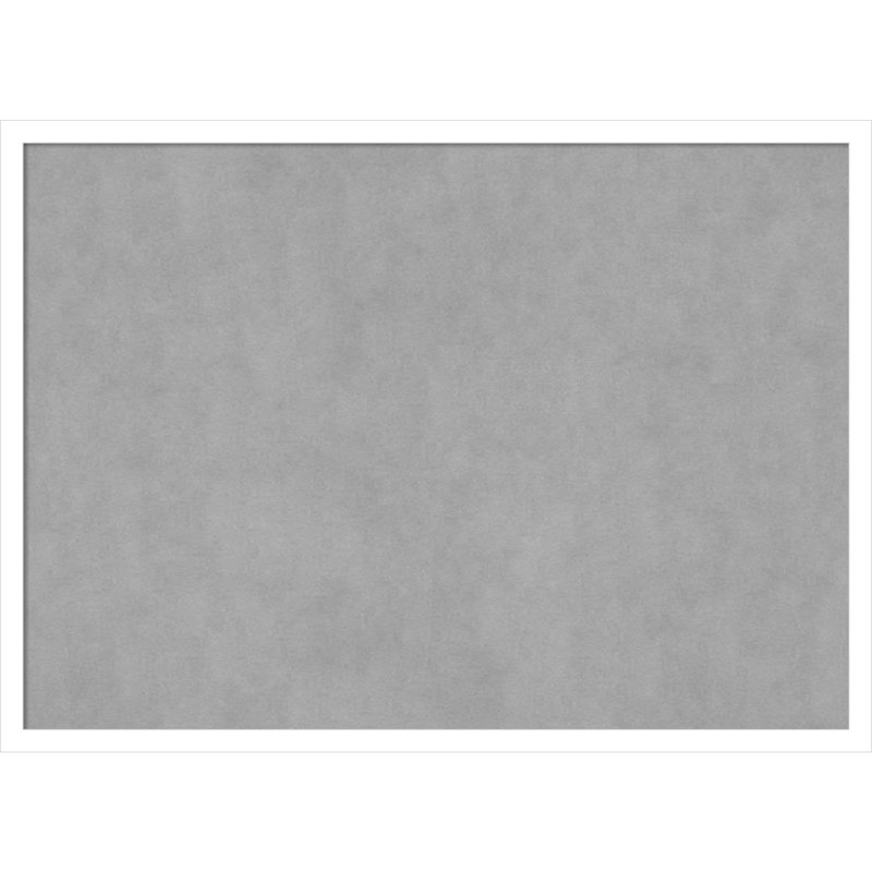Tableau magnétique blanc Svelte, H 21 po x l 29 po