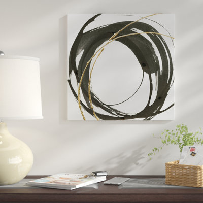 «Gilded Enso IV», reproduction d'impression sur toile