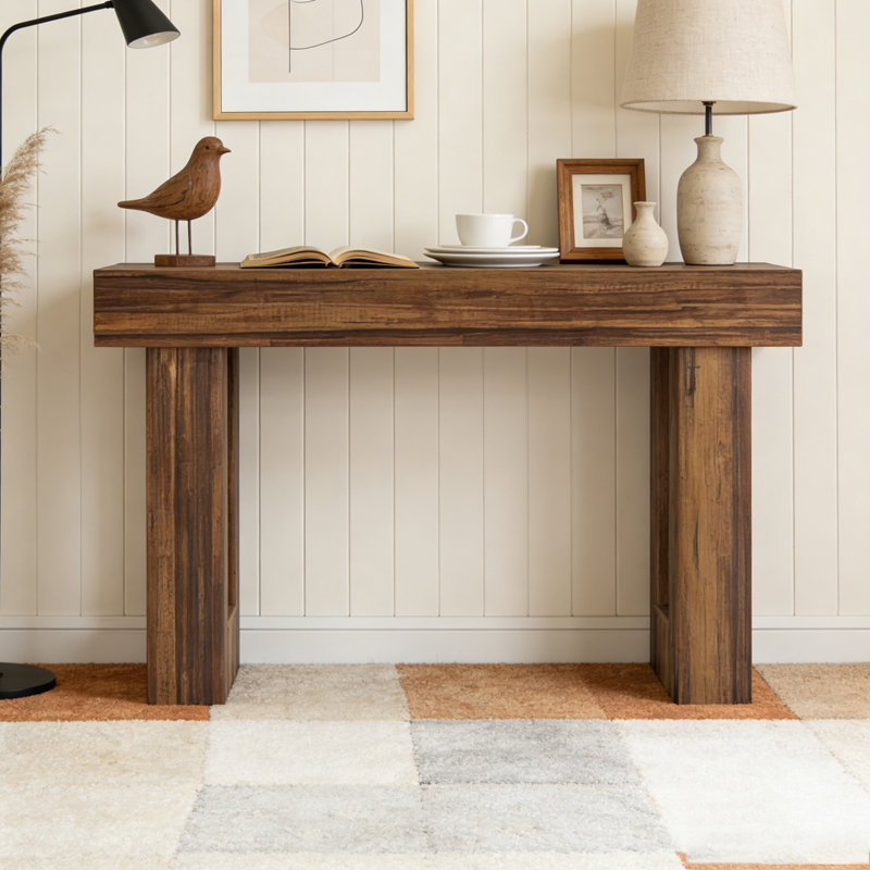Console, Brun rustique