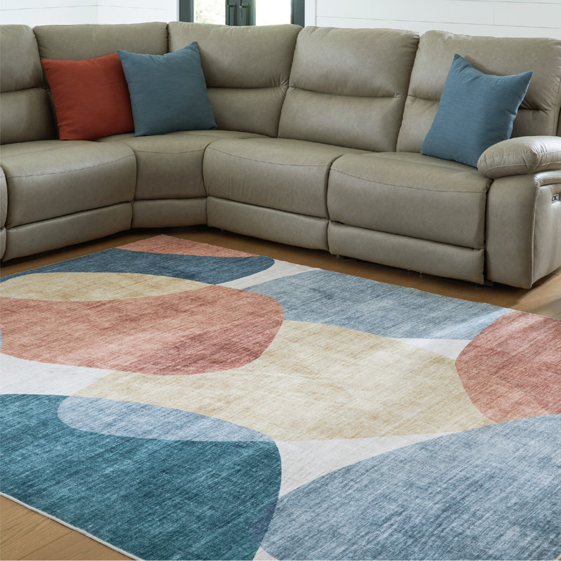Tapis lavable Chanleigh, Rectangle 7 pi 6 po x 9 pi 6 po
