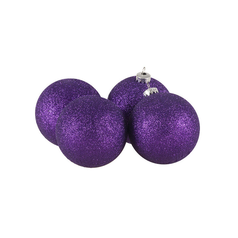 10cm Bauble, Purple