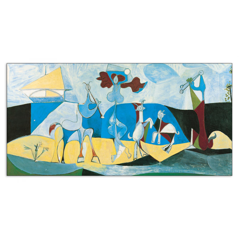 La Joie De Vivre Au Antopolis by Picasso - Single Picture Frame Print on MDF