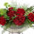 Jana 15 " Polysilk Rose Arrangement