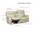 Liudgardas Triple-Motor Zero Gravity Reclining Couch Leather Sofa with USB & USB-C Charging-1428257589