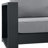 Hoyt 37.40” Outdoor Aluminum Armchair-940330891-964042402