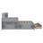 Wooden platform bed with Multi-functional Storage Space-1632316630