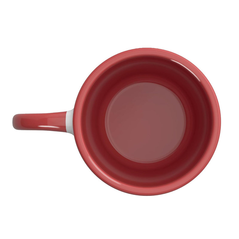 Ceramic Coffee Mug, Red