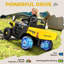 AIYAPLAY 12V Electric Ride on for Kids Car with Dump Bed Ages 3-8-120543630