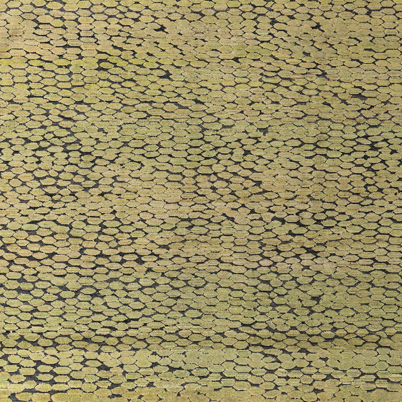 Abstract Indoor Rug, Square 7'