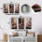 Pink Elegance Tea Still Life - Coffee Metal Wall Art Living Room Set Of 3-103228190