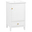 Meuble-lavabo rétro avec lavabo en céramique et armoire de rangement 20 po Clara