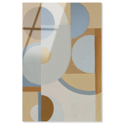 Perfect Balance High-Gloss Frameless Acrylic Glass Wall Art Abstract Print by Oliver Gal, Ready to Hang, 10 x 15