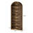 79.5" Tall Arched Bookshelf-474960572