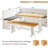 63x63" Breakfast Nook Dining Set, L Shaped Corner Bench with Back, Table Bench Set with Storage