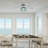52''W Almedacheatham 4 - Blade Ribbed Glass Ceiling Fan with Remote Control and Light Kit Included-1772439754